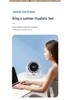 Digital Display USB Rechargeable 100-Speed Desktop Fan for Dormitories