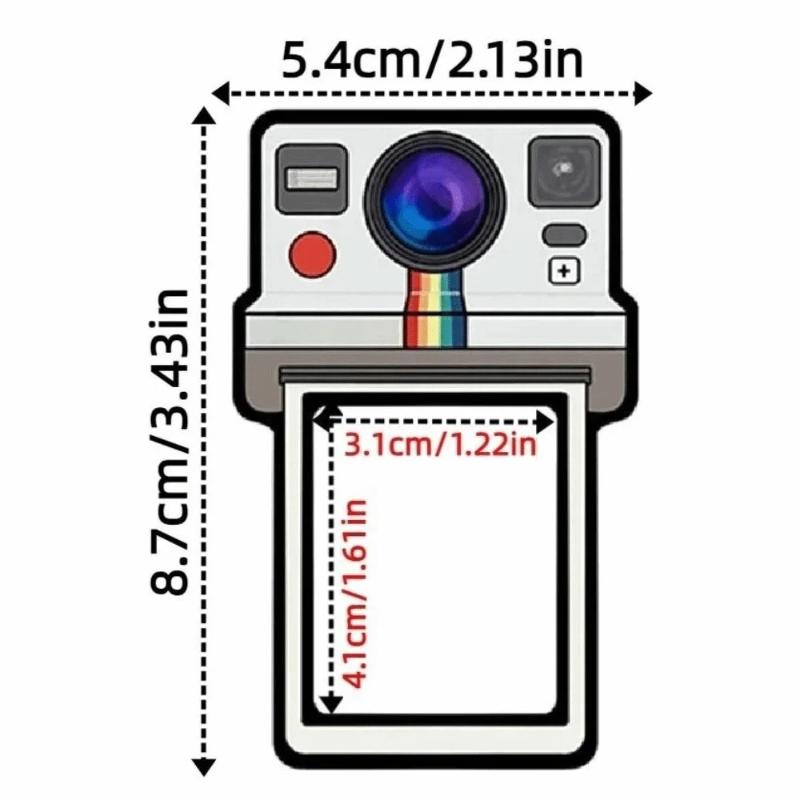 DIY Po-Rahmen Kühlschrankmagnete Lustig Ins Magnetischer Bilderrahmen Po-Dekoration Abnehmbar Kreative Kühlschrankmagnete