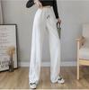 Wide-leg pants women's summer thin annual new high-waisted floor-mopping casual straight-leg pants