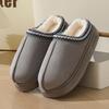 New Fall and Winter Lace Fashion Cotton Slippers Men and Women Couple Models Indoor and Outdoor Warm Cotton Slippers