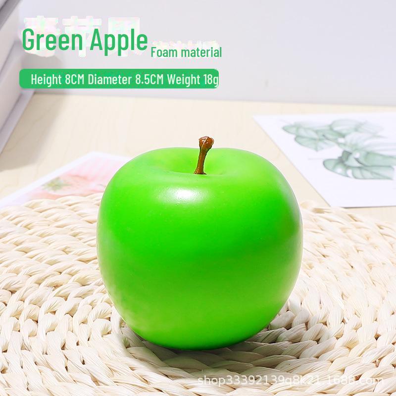 Kids' Educational Toys: Simulated Fruits - Grapes, Persimmons, Apples, Bananas - for Play, Decor, and Props