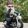 Resin Gnome Garden Ornament - Santa Claus Cartoon Statue Gift