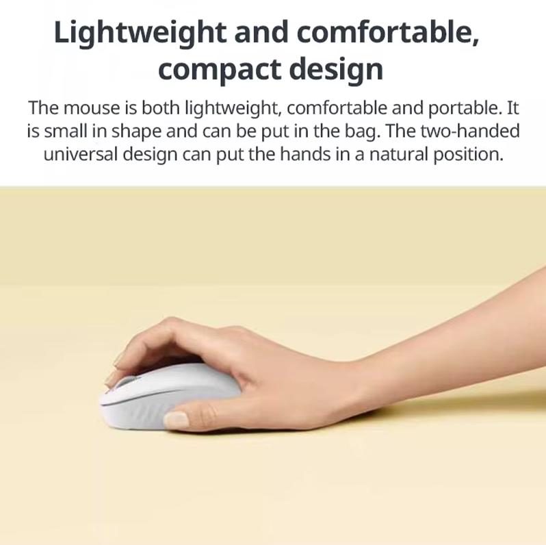 Logitech M196 Wireless Bluetooth Mouse Notebook Business Office Home Compact Portable Symmetric Hand