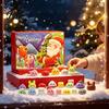 Christmas Advent Calendar for Kids Calendar, 24 Day Countdown Box with Mystery Figures, Holiday Decoration Festive Decor Room And Home Collectible Toy