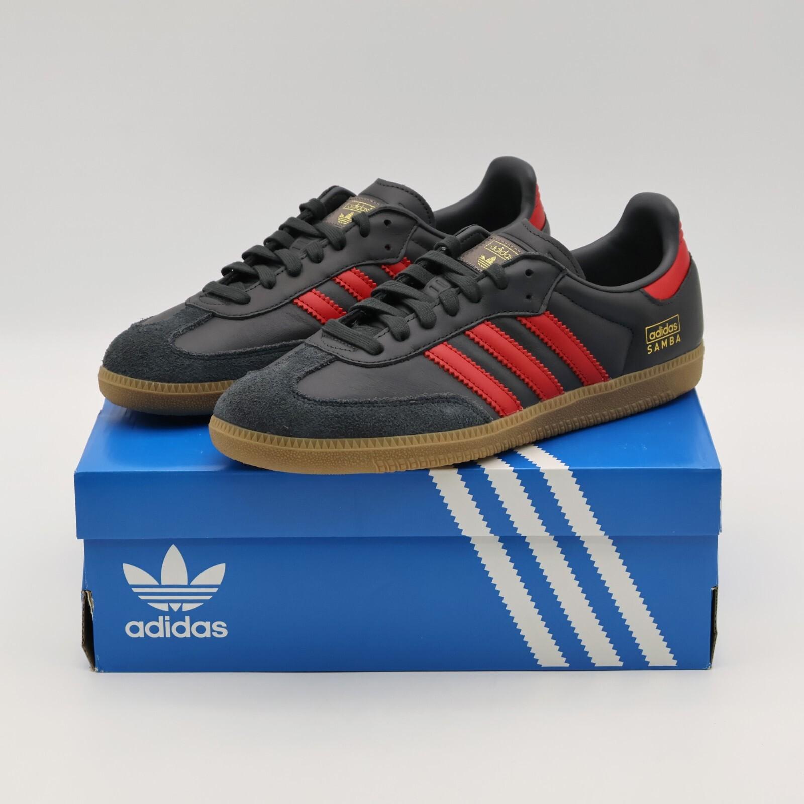 IG6173 adidas Originals Samba OG Carbon Better Scarlet Gum (Men s) 5