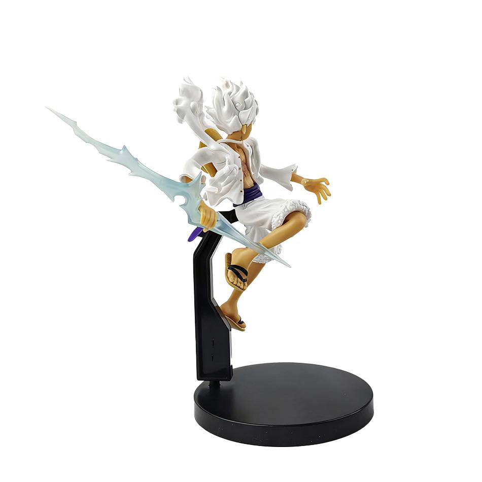 In Stock 18cm Anime Toy ONE PIECE Figure Nika Monkey D Luffy Action Figures Dolls Pvc Model Collectible Statue Toy ChristmasGift