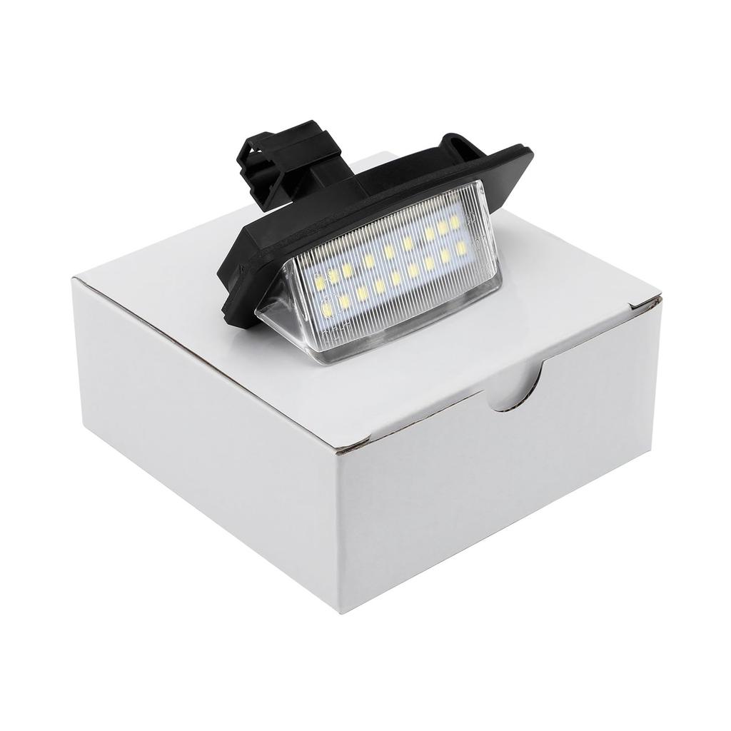 Futwod Mitsubishi LED License Plate Lights Compatible with Mitsubishi Delica D5 CV Outlander EK EK Nissan Dayz Custom Parts for Mitsubishi Vehicles