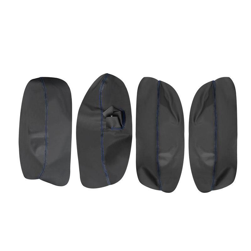 Car Inner Door Handle Armrest Panel Cover Accessories Trim For VW Passat B5 1998 1999 2000 2001 2002 2003 2004 2005 PU Leather