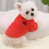 Pet Products warm multi-size Cute pet clothes Small Dog Sweater two-legged