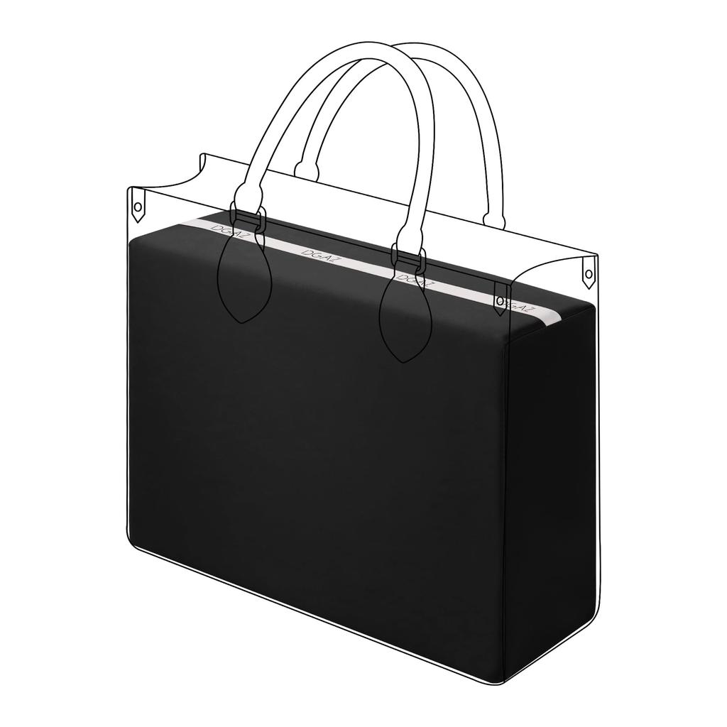 DGAZ On the Go Bag Pillow, Compatible with onthego BB/East/West/PM/MM/GM Bags, Prevents Bag Shape Changes (Black, MM)