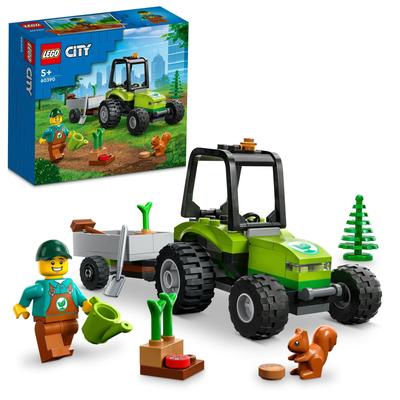 LEGO City Kouen Traktor 60390, Bauklötzchen Geschenk, Fahrzeug, Städtebau, Jungen und Mädchen, ab 5 Jahren