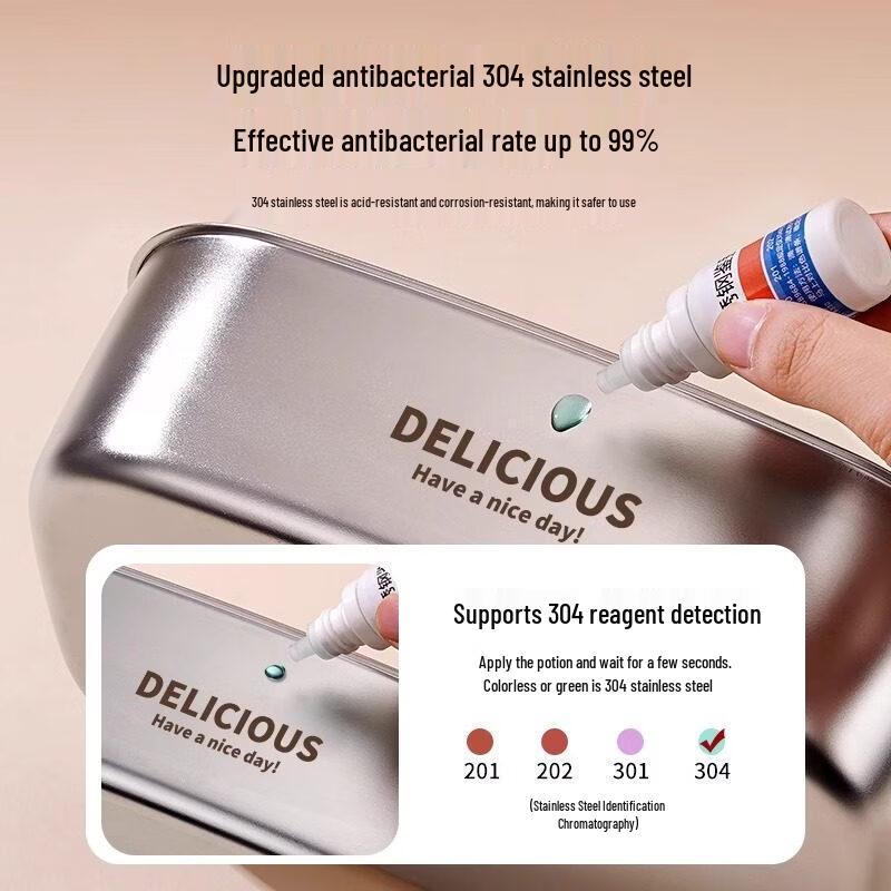 ZISIZ Stainless Steel Insulated Lunch Box