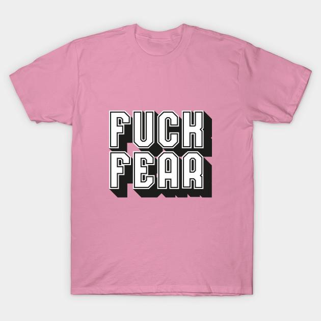 T Shirt Women Fuck Fear Harajuku Print Kawaii Tshirt Summer Short Sleeve Female T-Shirt Top Tee