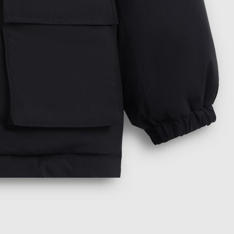 Gap Boys' Windproof Hooded Down Jacket