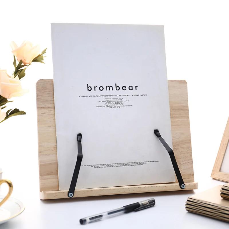 

Регулируемая подставка для чтения, планшет, повар, домашний кабинет, подставка для книг, складная подставка жёлтый