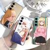 D-Darling Marin Kitagawa Bunte Silberne Handyhülle Für Samsung Galaxy A73,21,22,32,71,53,52,51,80,5G Weiche Schwarze Hülle