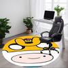 1pc Adventure Time Jake the Dog Office Round Area Rug, Under Office Chairs Bedroom Living Room Home Decor  A1022321