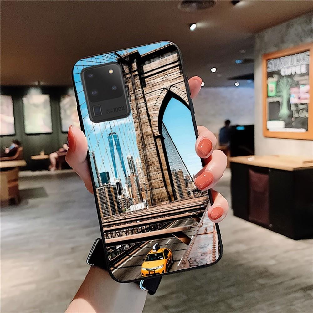 NYC NEW YORK city Phone Case For Samsung S 9 10 20 21 22 23 30 23plus lite Ultra FE S10lite Fundas