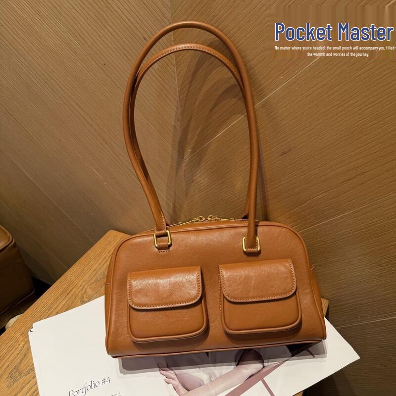 Douxiaozhu Women's Genuine Leather Large Capacity Tote Bag