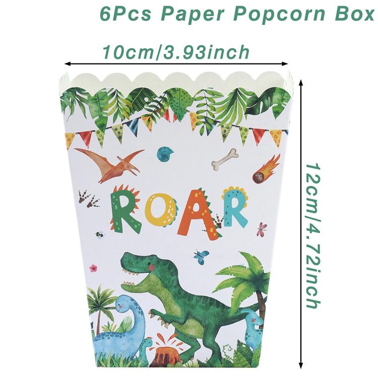 

Коробка с попкорном, чашка с динозавром, клубника, декор для дня рождения, детский день рождения, свадьба, вечеринка, принадлежности для вечеринки в честь рождения ребенка