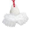 1Pcs White And Black Angel Feather Wings Labubu Clothes Labubu Macaron Doll Children's DIY Toys Action Toy Figures