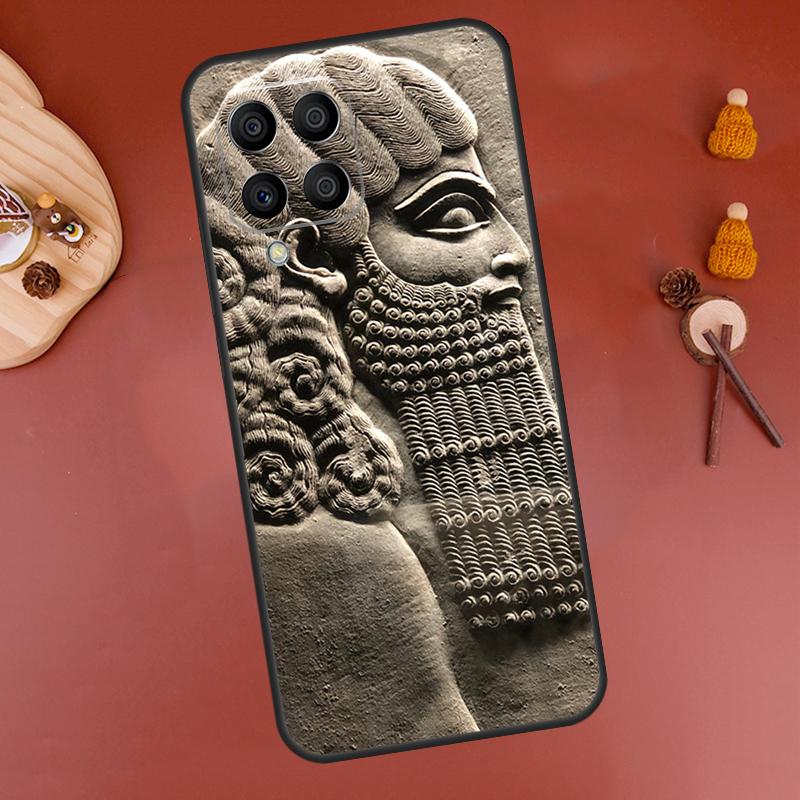 

Assyrian Lamassu Winged Bull Case For Samsung Galaxy M33 M21 M31 M16 M36 M56 M53 M13 M12 M32 M52 M15 M55 M14 M35 M34 M54 Samsung M15