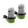 2x 12V Peristaltic Liquid Miniature Dosing Hose Pump For Aquarium Lab Green