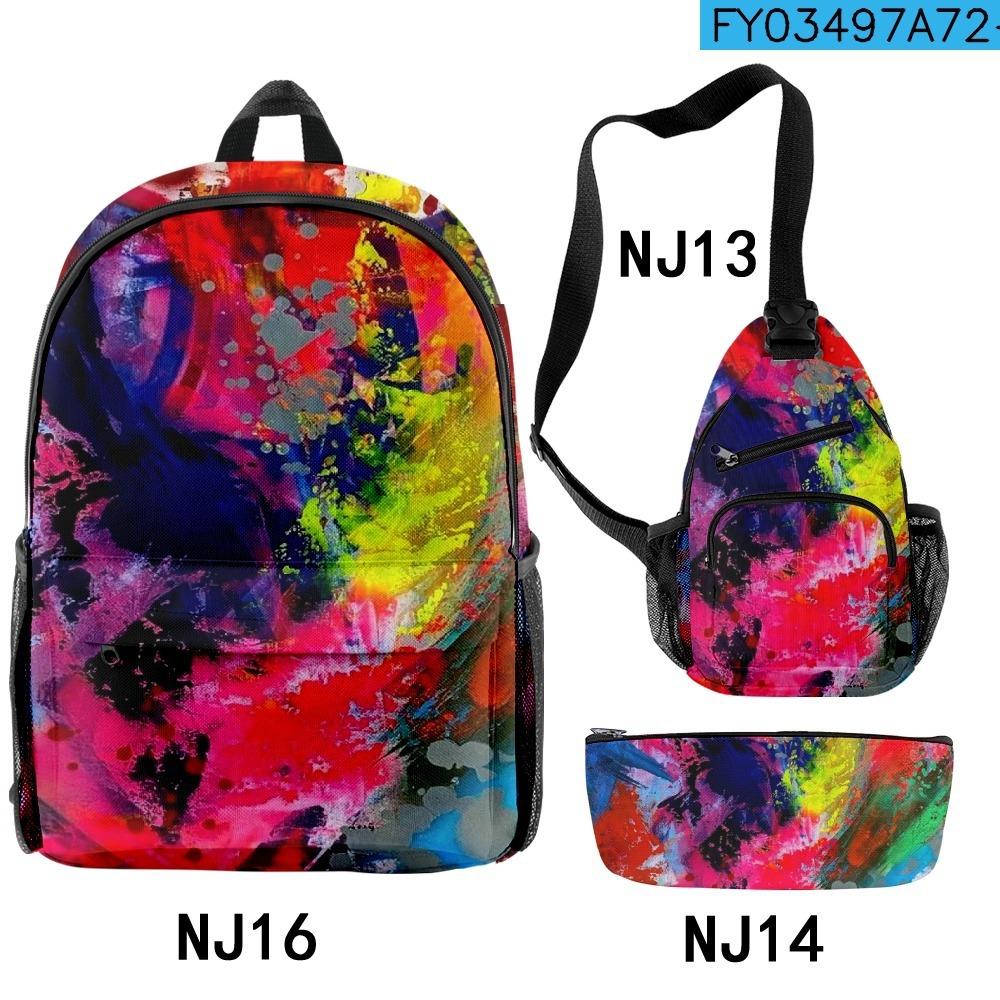 Iconic Cool Fire Force season 3 Learner Backpack Computer Knapsacks 3D Design Oxford Moisture-proof Boys/Girls Outing Backpacks
