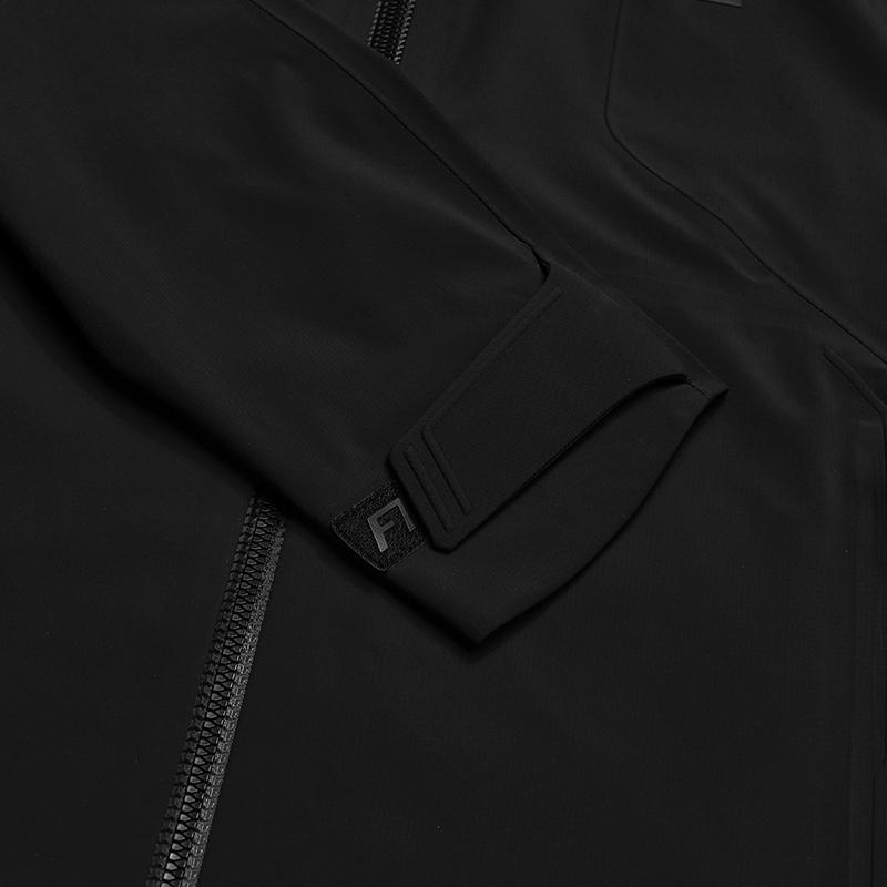 FILA Golf Series Classic Minimalist Versatile Comfortable Warm Woven Stand Collar Cardigan Jacket Men jackets A11M545701FBK