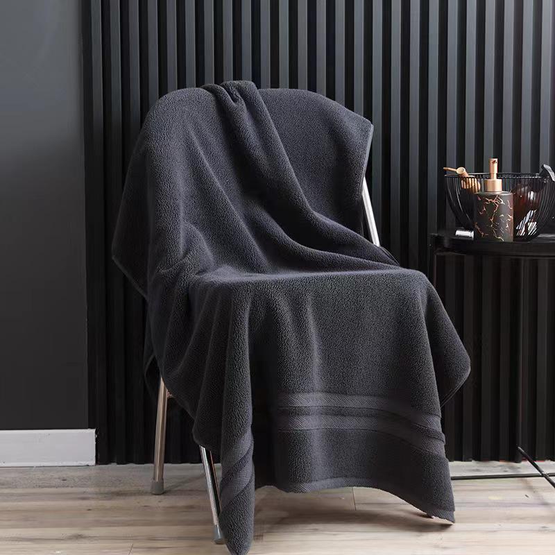 

Очень большое банное полотенце из чистого хлопка, 80x160 см, 800 г - Мягкое, Плотное, Впитывающее, Вышиваемый подарок Bath Towel 80*160cm