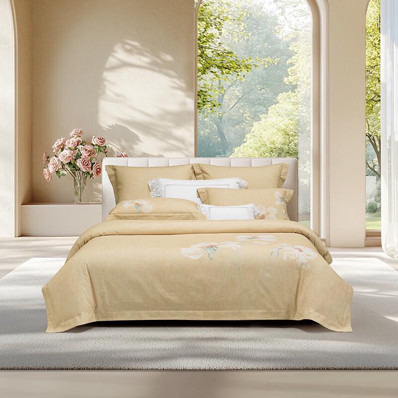 

Mercury Home Textiles All-Cotton Antibacterial Anti-mite Four-Piece Bedding Set
