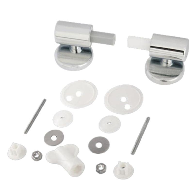 Slow Drop Seats Fittings Toilet Component ABS Texture Slow Descent Toilet Seats Hinges Suitable for Bathroom and Hotel CN