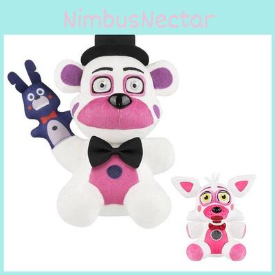 Fun And Educational Fnaf Five Nights At Freddy's Sister Location Plush Funtime Freddy With Bon Bon
