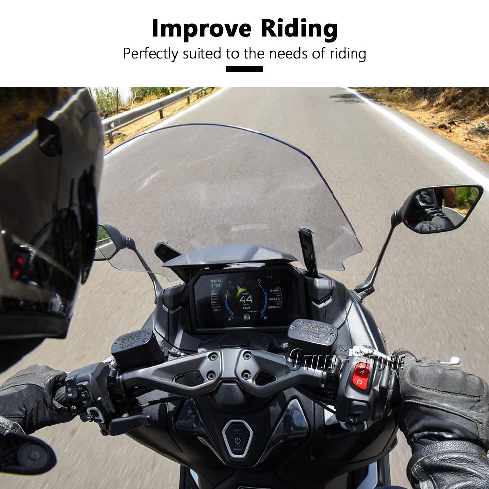 New Motorcycle Aluminum Handlebar For Yamaha T-Max 560 T-MAX560 TMAX560 T-MAX TMAX 560 2022 2023 2024 Handle Bar Black