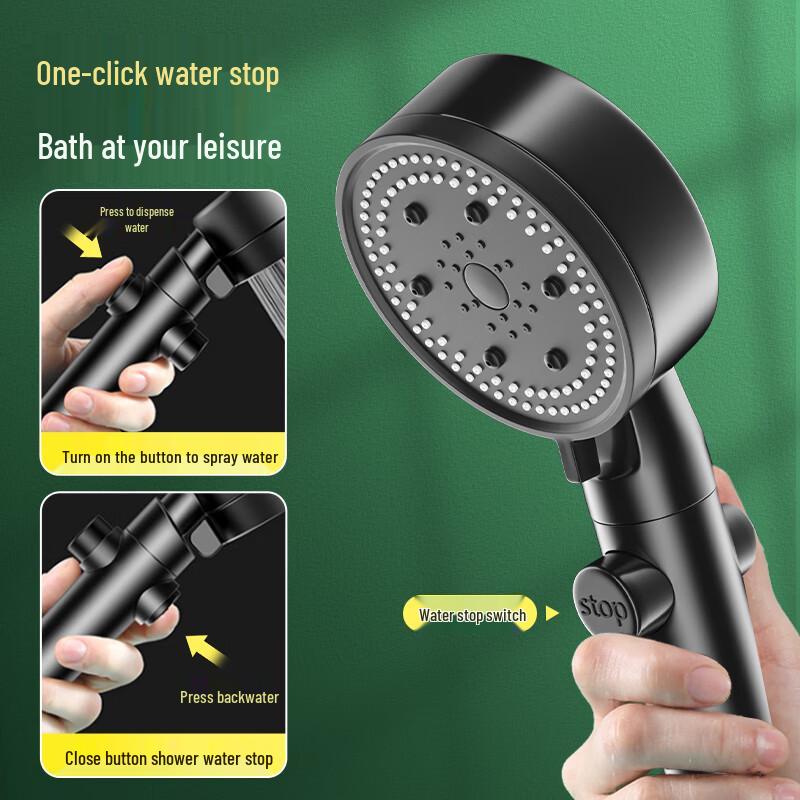 Muvi High-Pressure Multi-Mode Shower Head Set