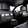 Car Handbag Organizer Car Seat Storage Bag Paper Towel Outlet Design Car Rear Seat Organizer For Electronics Data Cable Glasses