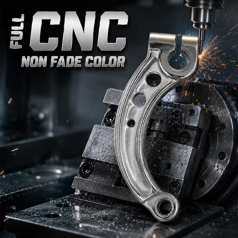CNC Motorcycle Brake Arm Set Lightweight High Strength Alloy Universal Modification Part for Brake System Upgrade