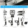 Car-Styling Carbon Fiber Car Interior Center Console Color Change Molding Sticker Decals For BMW 1/2Series 2 doors F21 F22 F23