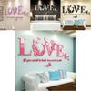 Versatile And Timeless Home Decor 3d Mirror Love Wall Stickers For Any Room