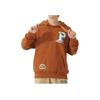 Puma Letter Print Drawstring Hooded Casual Long Sleeve Sweatshirt Unisex sweatshirt Khaki 625801-81