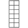 Vidaxl Sliding Door With Hardware, Esg Glass And Aluminium, 76X205 Cm
