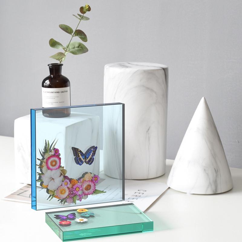 Fotolijst Decoratie Siliconen Mal Rechthoek Vierkant Epoxy Mal Hars Gieten Hanger Mal Geschikt voor Doe-het-zelf Handwerk