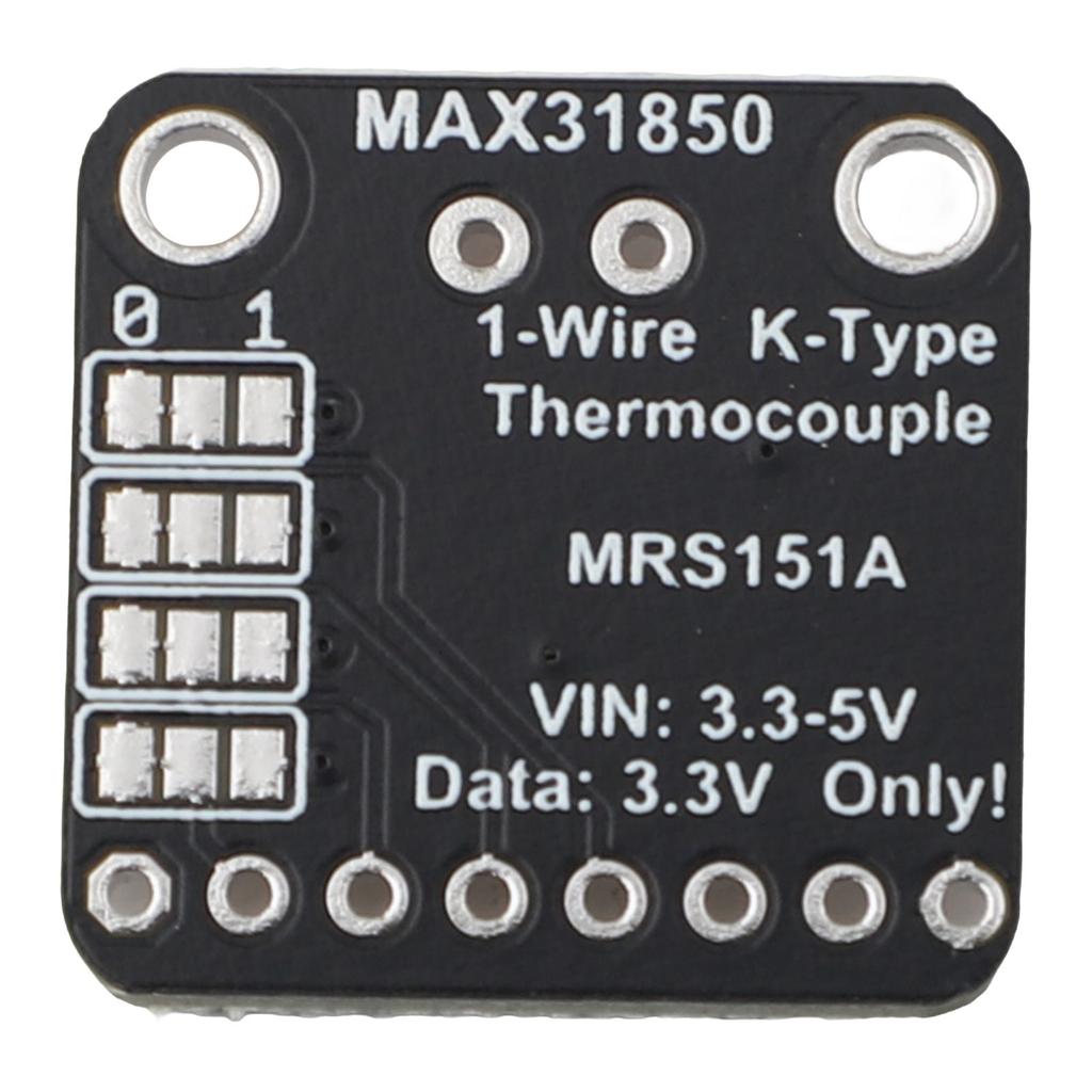 1 Wire Compatible MAX31850K Thermocouple Module Assembly for Microcontroller Applications on For Breakout Board