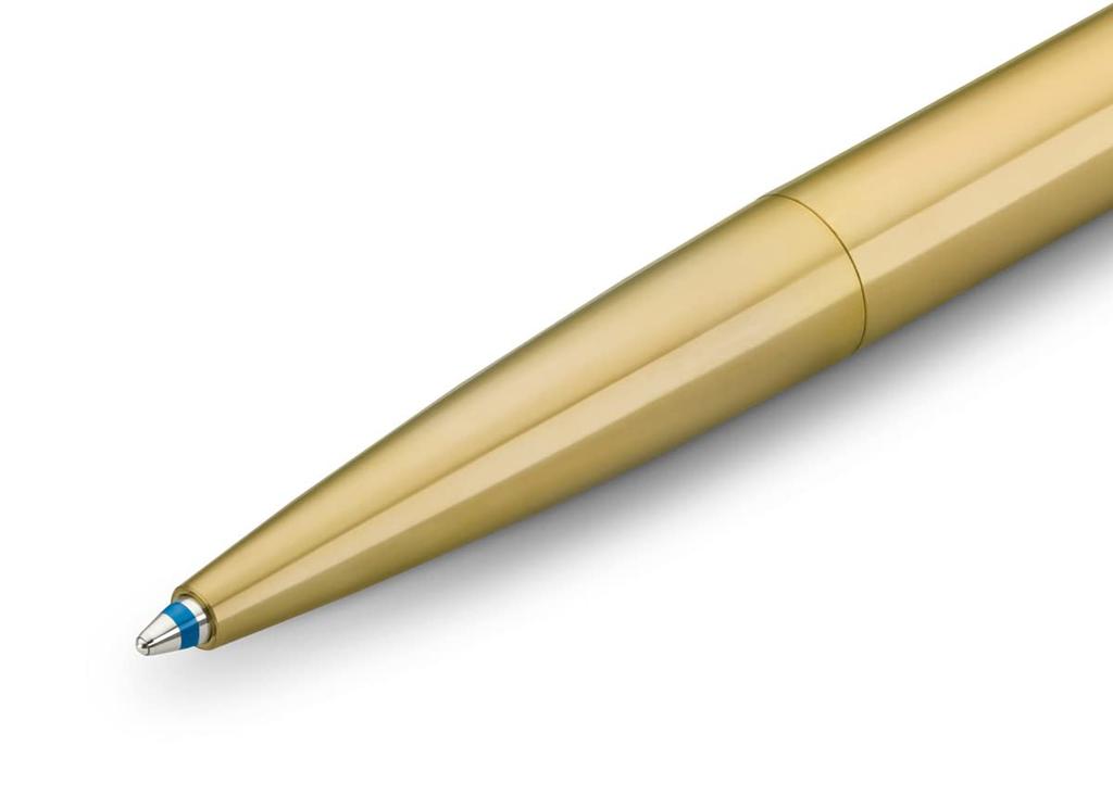 Kuličkové pero Kaweco Lilliput Eco Brass Regular Import Product Produkt na bázi oleje LIBP-ECOBR