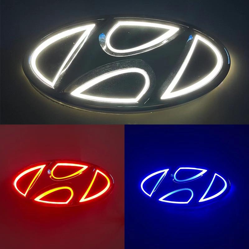 5D LED Rear Emblem Light for Hyundai Tucson, Elantra, Santa Fe, Sonata