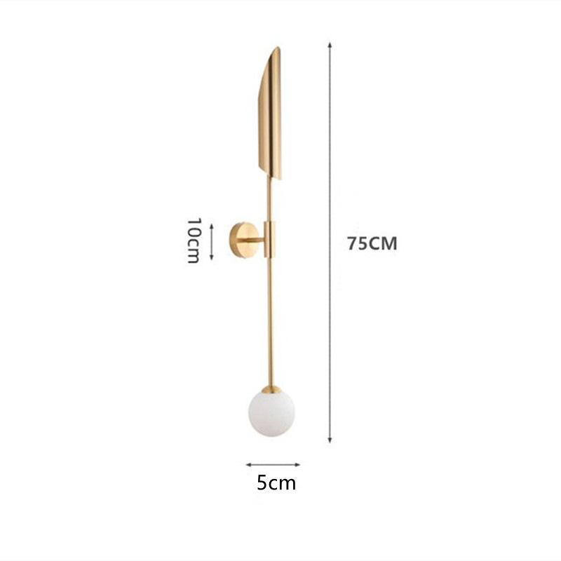 Modern Simple LED Single and Double Wall Lamp Living Room Corridor Corridor Staircase Bedroom Bedside Decorative Lighting