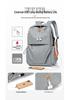 Men's Large Capacity Waterproof Laptop Backpack for Business Travel and Students