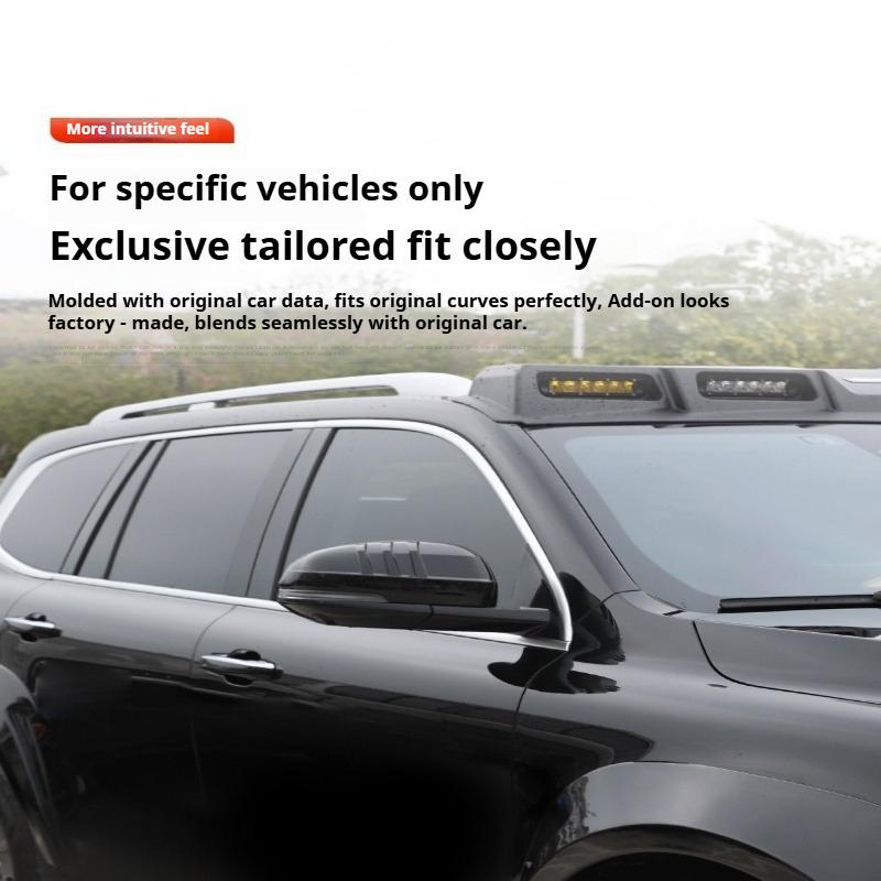 2Pc for GWM Tank 500 Hi4-T Hi4-Z Car Rearview Mirror Protective Cover ABS Scratch-resistant Reverse Mirror Cover Car Accessories