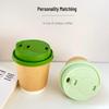Xihe Disposable Double-Wall Kraft Paper Anti-Scald Cups