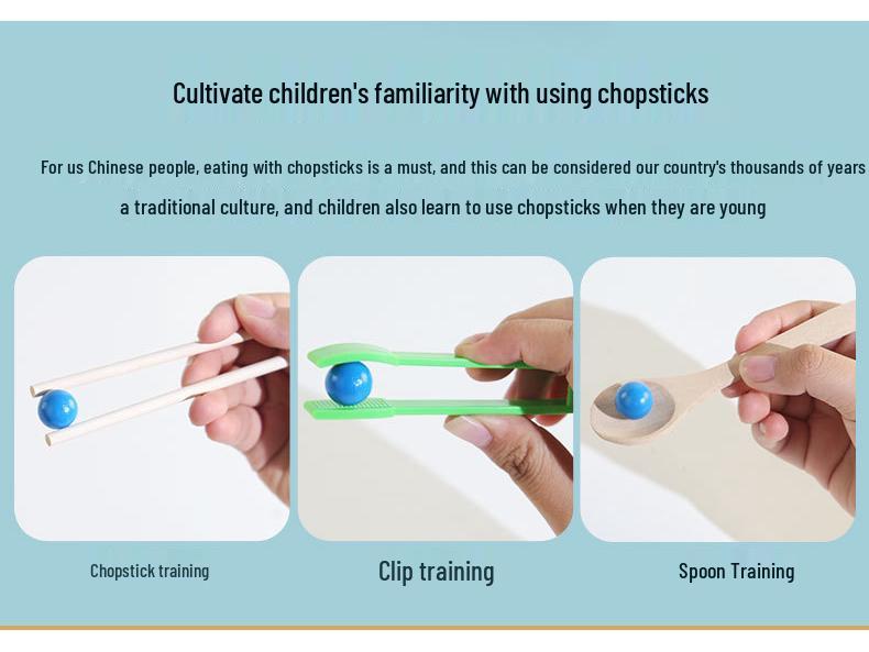 Montessori Beading & Color Sorting Toy for Kids' Concentration & Sensory Development